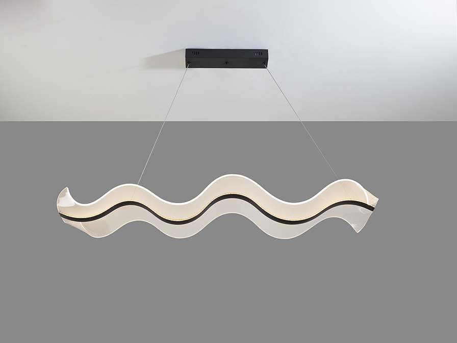 Schuller Lighting Pendants Olas 268213  OLAS - BLACK LAMP