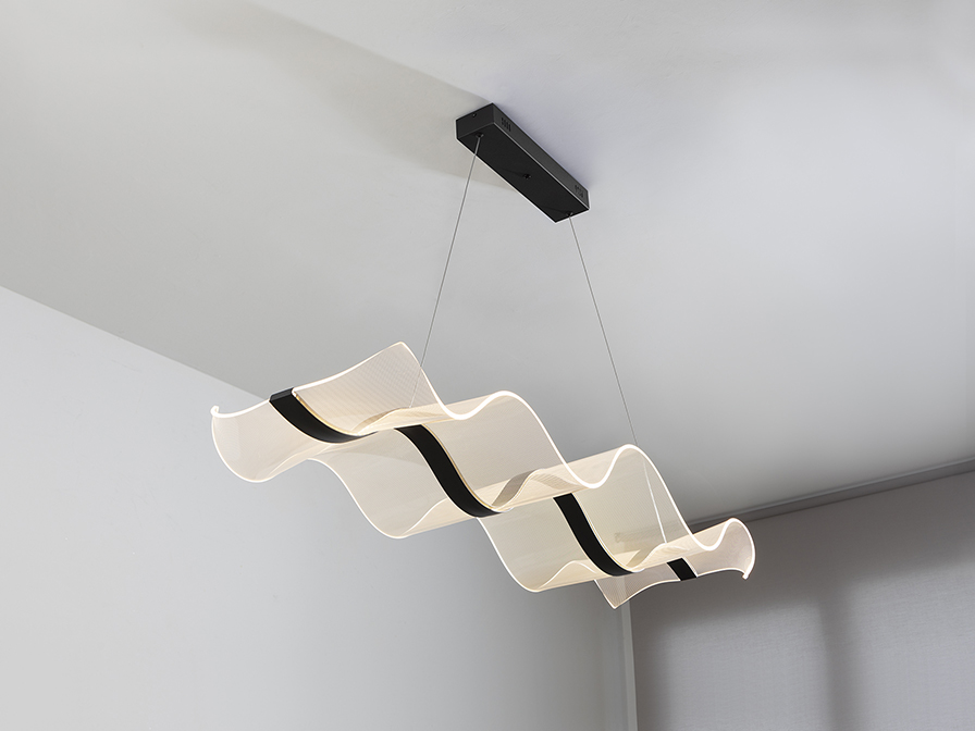 Schuller Lighting Pendants Olas 268213  OLAS - BLACK LAMP