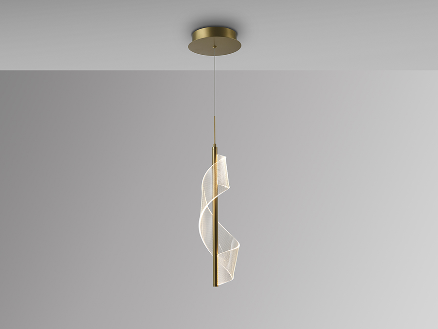 Schuller Lighting 1 Light Pendants Velas 351362  VELAS- LAMP 1L, GOLD