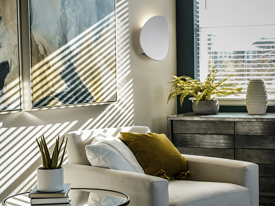 Schuller  Wall lamps Ona 599542  ONA - WHITE WALL LAMP 1L