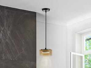 Schuller i3-iluminacion colgantes de 1 luz Olaia